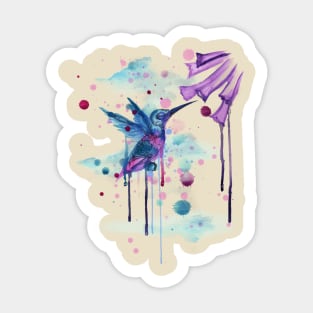 Hummingbird Skeleton 2.0 Sticker